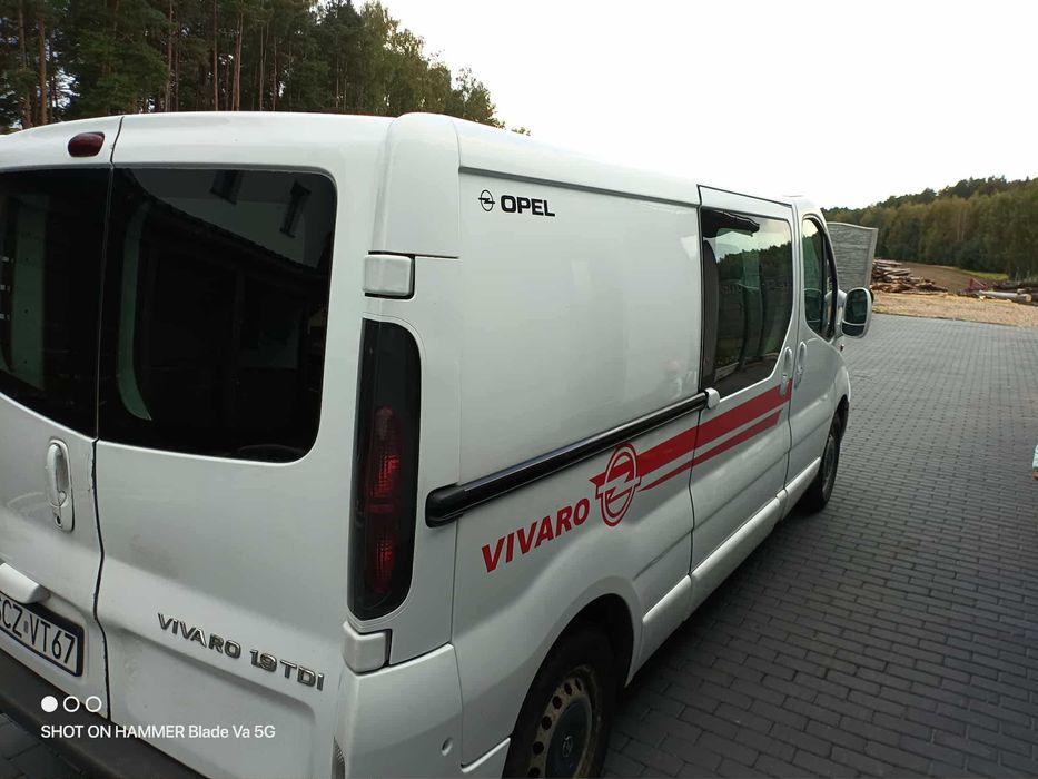 Opel Vivaro 1.9dti Diesel osobowy 6 osób long brygadowka