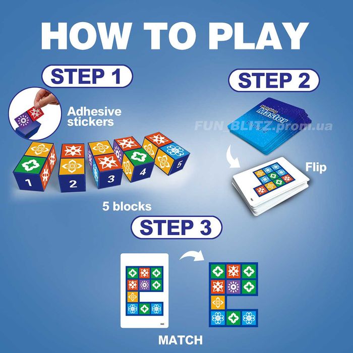 Настільна гра Matching Master / Гра-головоломка / Mind Gamers