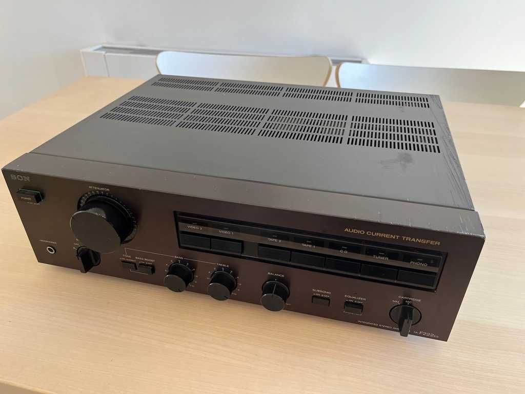 Wzmacniacz SONY TA-F222ES, legendarna seria ES