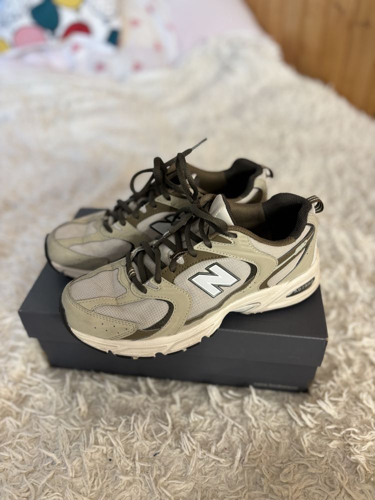 new balance mr530 unisex brazowo bezowe 38.5