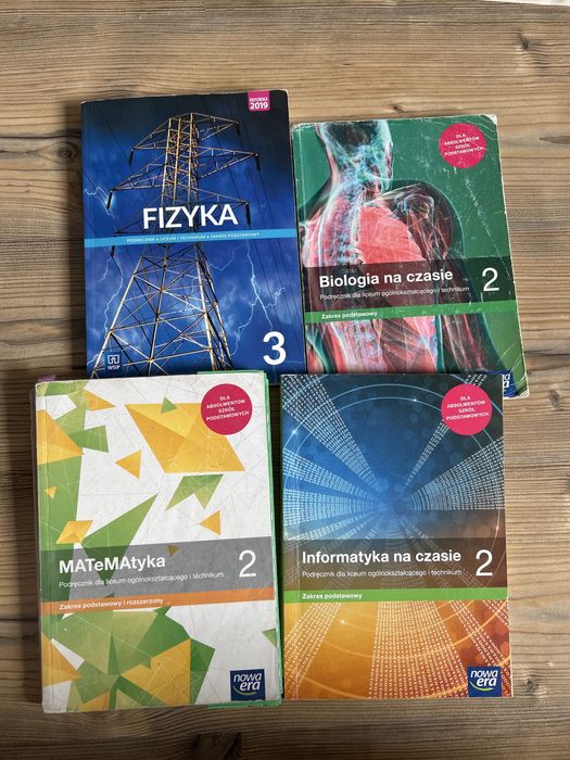 Ksiazki do liceum technikum