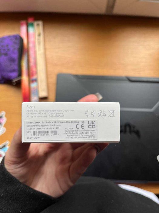 Najlepsze słuchawki przewodowe Earpods apple 3.5mm