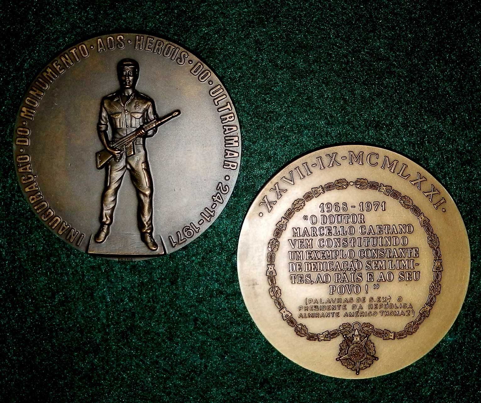 Medalhas BRONZE Prof. Marcelol Caetano e Americo Thomaz