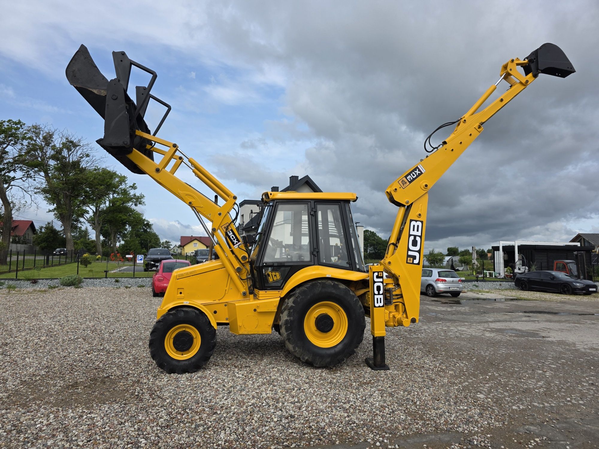 JCB 3CX 4x4 Widły Teleskop Szczęka 4CX CAT