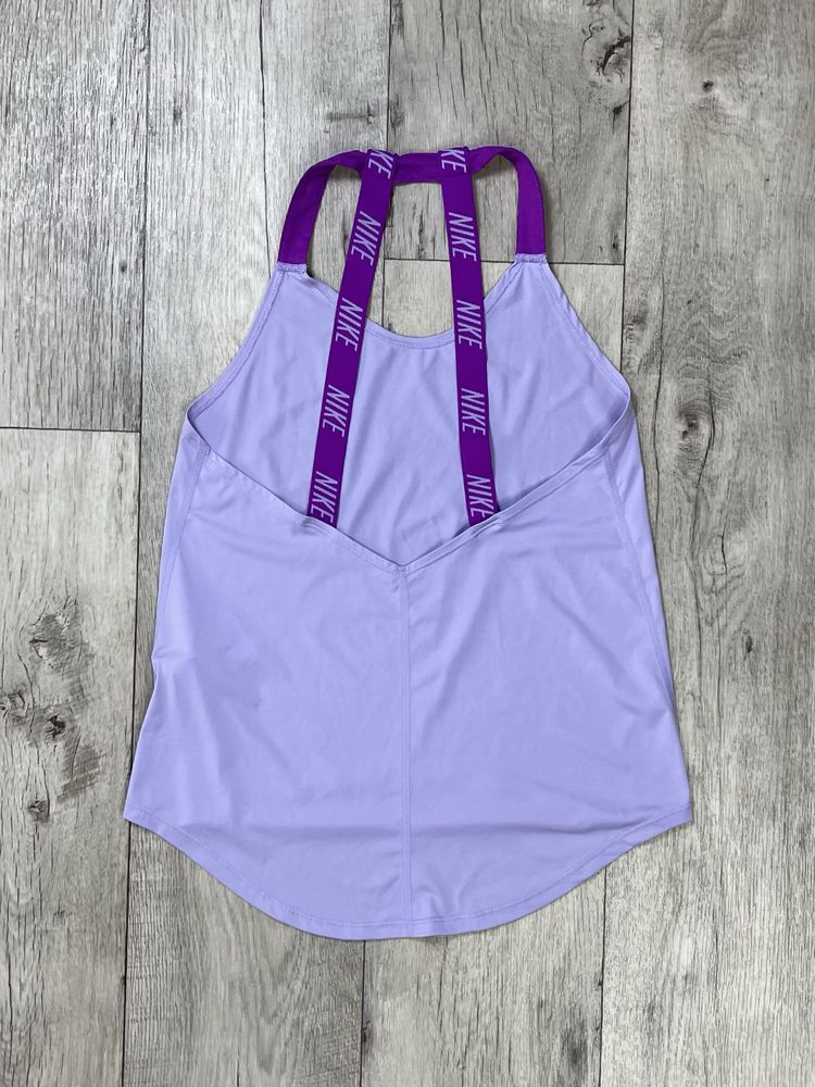 Nike dri-fit майка S размер женская спортивная сиреневая оригинал