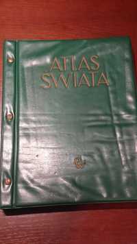 Atlas Świata PWN 1962 r. Stan bdb.