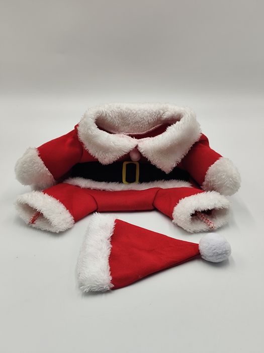 Świąteczny strój Mikołaja dla psa  czapeczka + ubranko