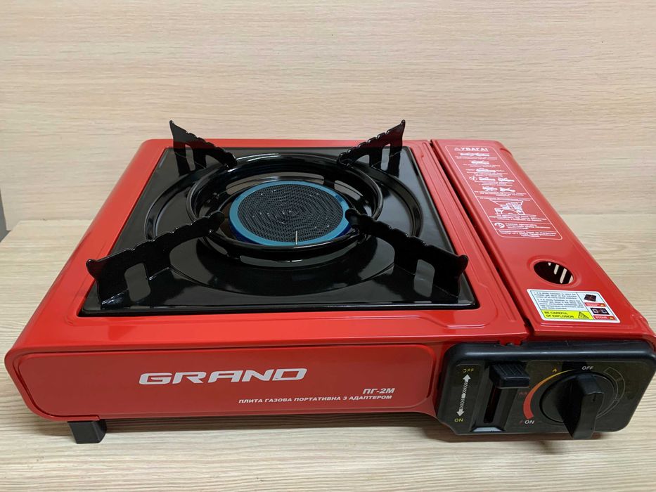 Туристична плита + обігрівач з інфрачервоним пальником  у кейсі.