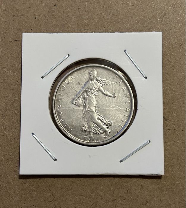 Moeda 5 Francos 1962 (Prata)