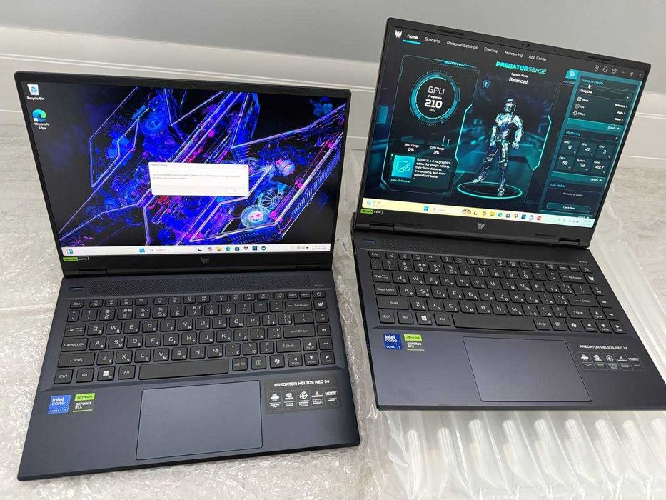 Ноутбук игровой acer 14.5 Rtx4070 16/1tb Ultra 7