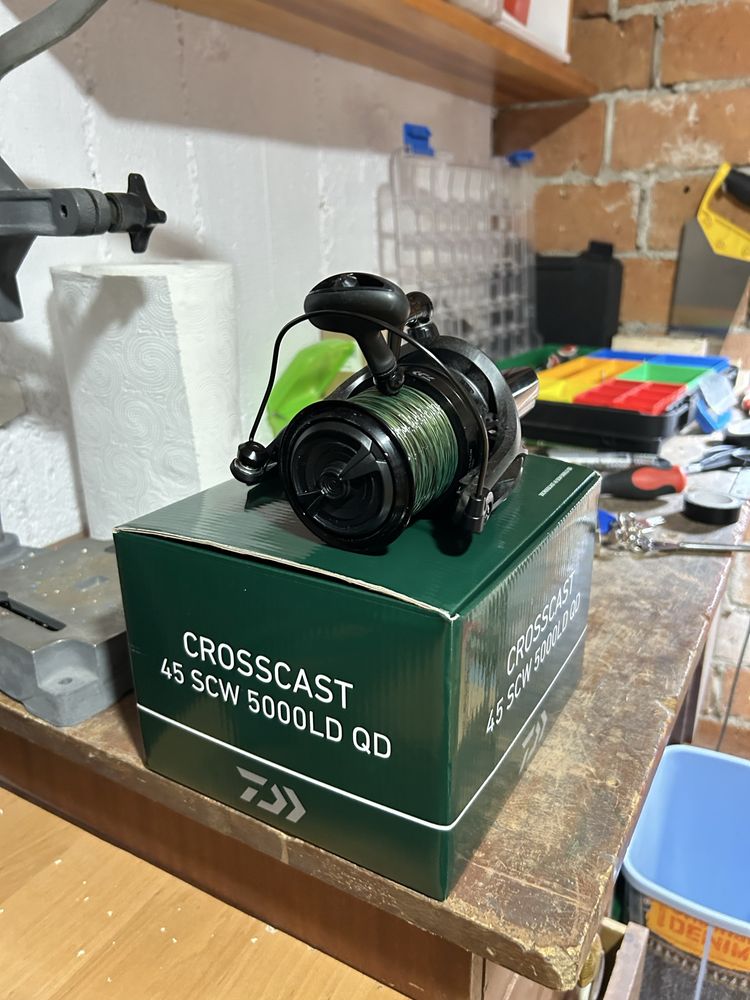 Daiwa Windcast 4,5 lbs 3,60 Spod, Shimano Ultegra Spod XTD, dodatki.