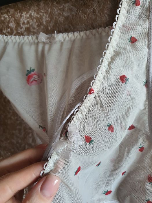 Прозорі сітчасті трусики, набір