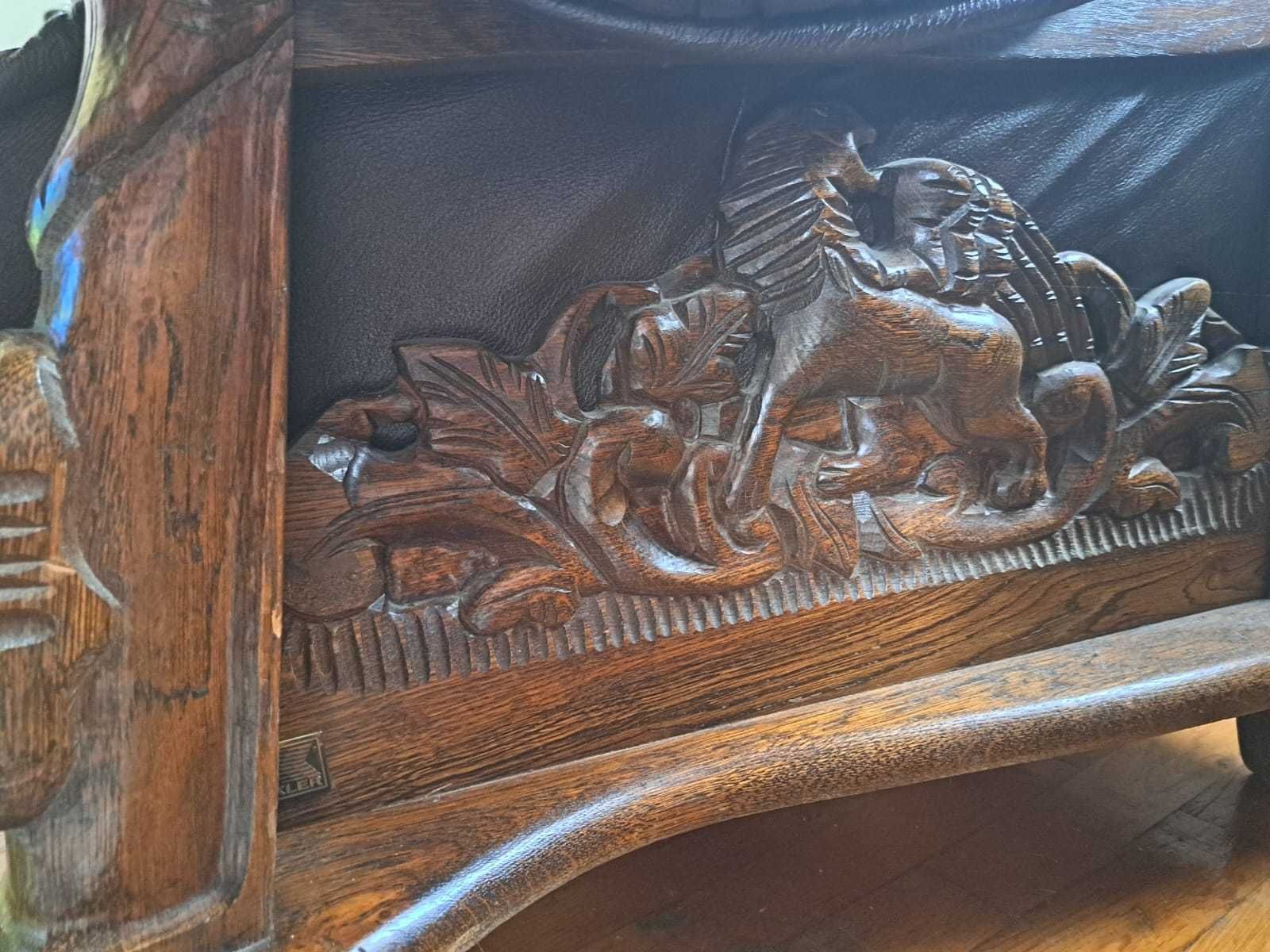 Sofa skórzana 3 os i 2 os Zestaw KLER