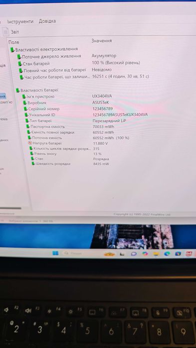 Asus Zenbook Q410V 14.5 2K Oled 120Hz Touch i5-13500H/8Gb/512SSD