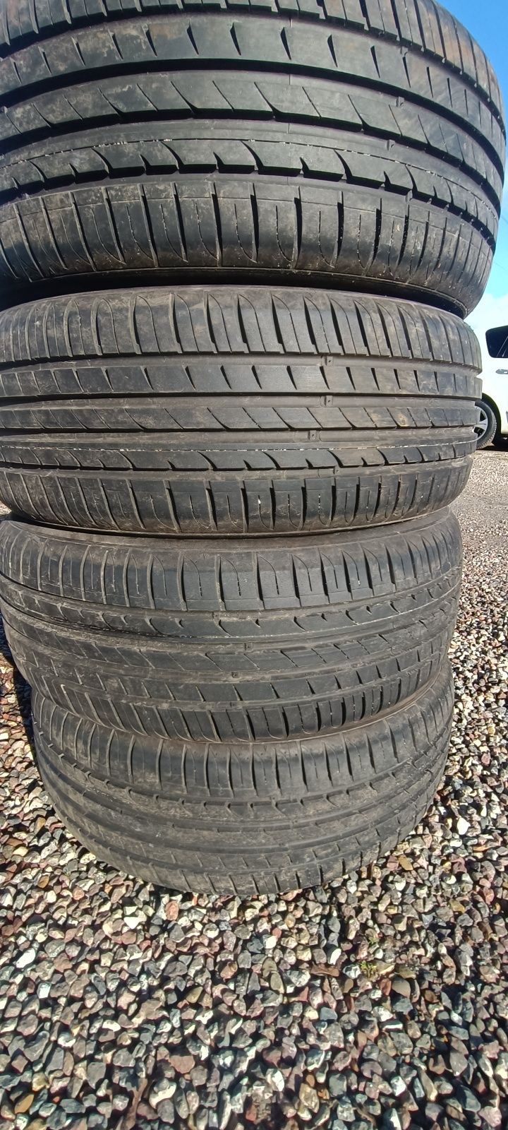 Opony 215/55/17 stan bdb hankook ventus prime2