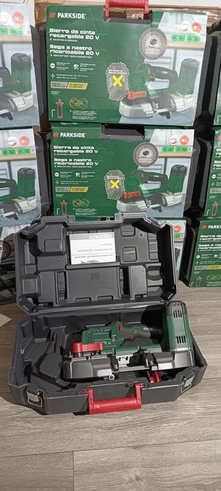 PARKSIDE PMBA трубопез, стрічкова пила PMBA 20, пила ленточная, торцов