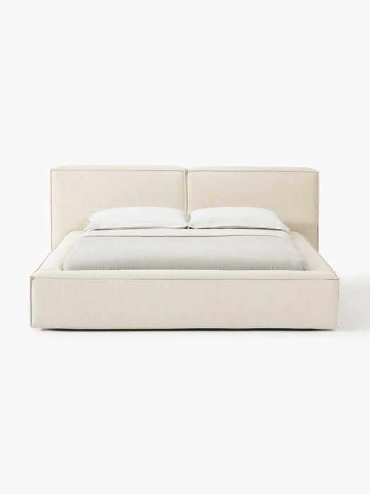 Łóżko tapicerowane Lennon Westwing 160 x 200 cm NOWE