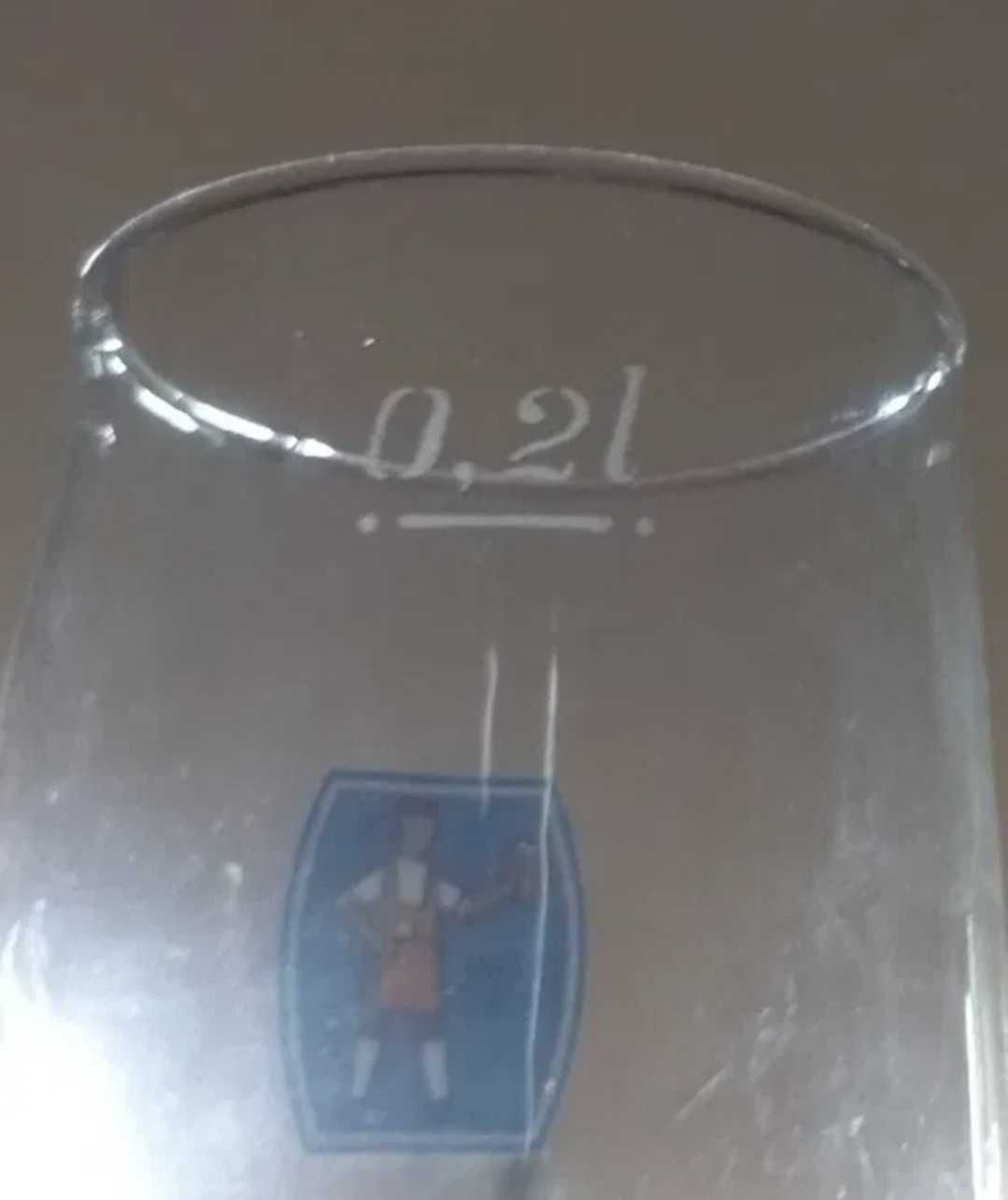 Пивной стакан бокал Kulmbacher Sandlerbrau 0.2l.