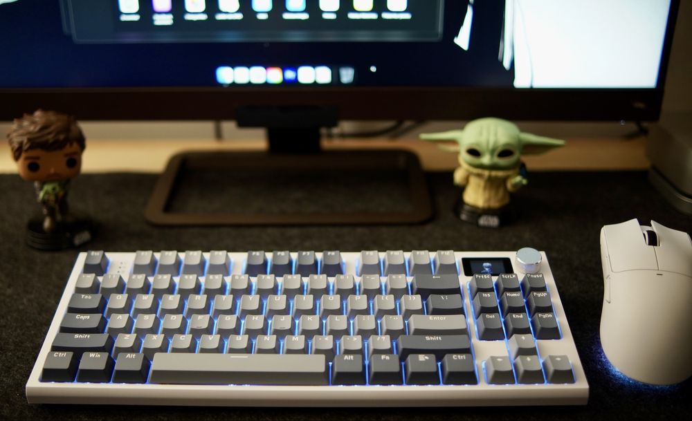 Teclado Mecânico Attack Shark K86 + Rato X11 – Conjunto Gaming