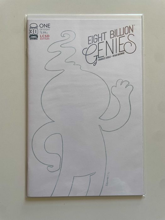 Eight Billion Genies #1 SKETCH COVER LCSD 2022