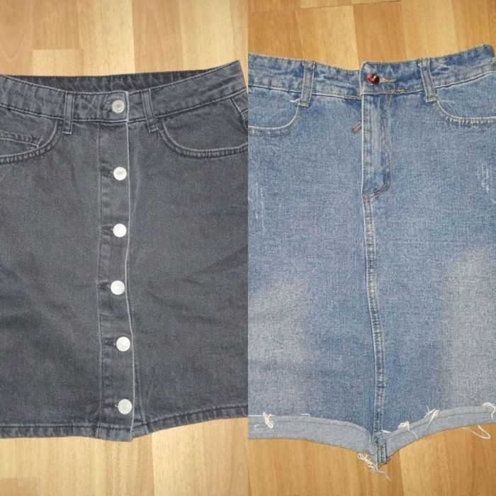 Джинсовая  юбка 44-46