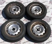 Резина Гума 175/65 Диски 5 1/2 J14 ET24 4*108 Berlingo Пежо Partner