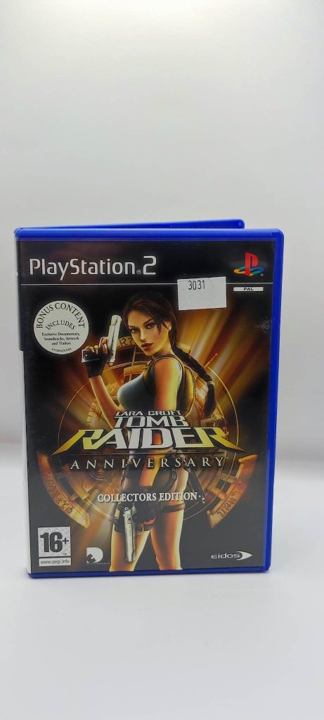 Tomb Raider Anniversary Kolekcjonerska 3xA Ps2 nr 3031