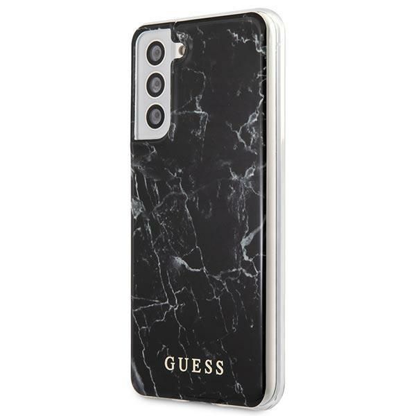 Guess Guhcs21Mpcumabk S21+ G996 Czarny/Black Hardcase Marble