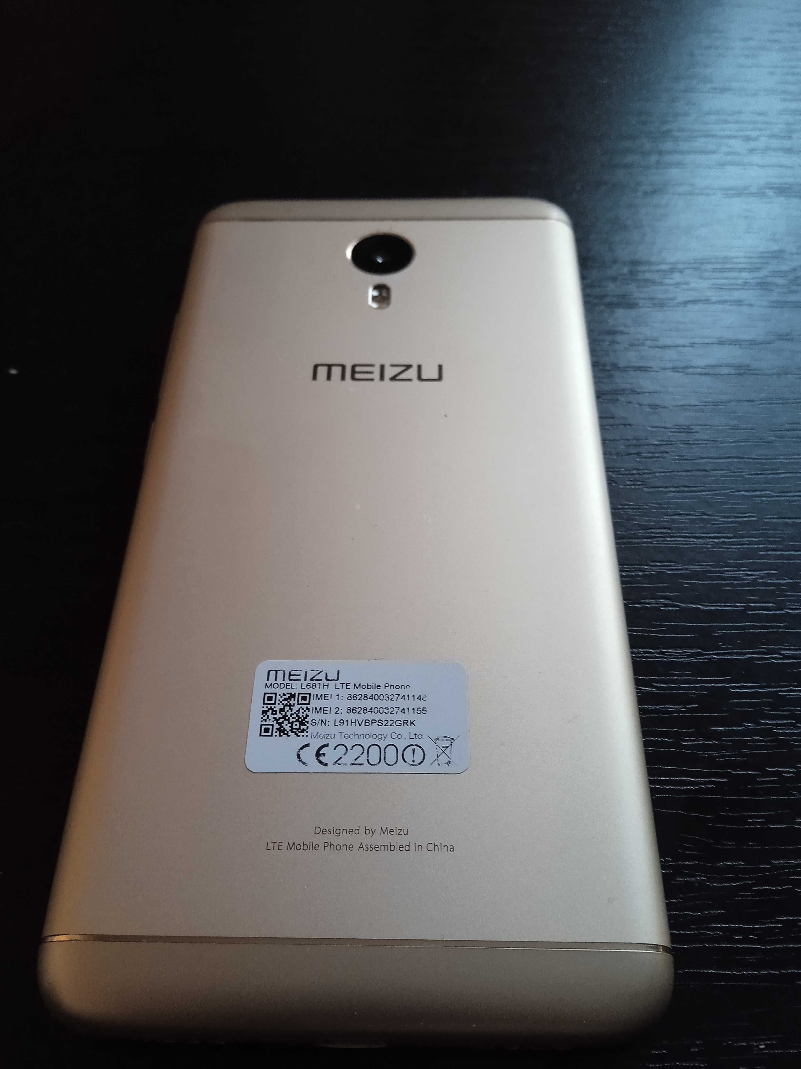 MEIZU M3 Note 5.5 дюйма, батарея 4100мА