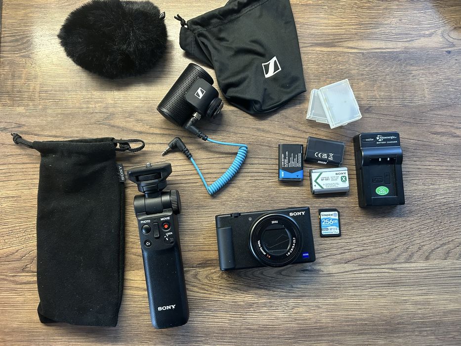 Zestaw vlogowy – Sony ZV-1 + akcesoria