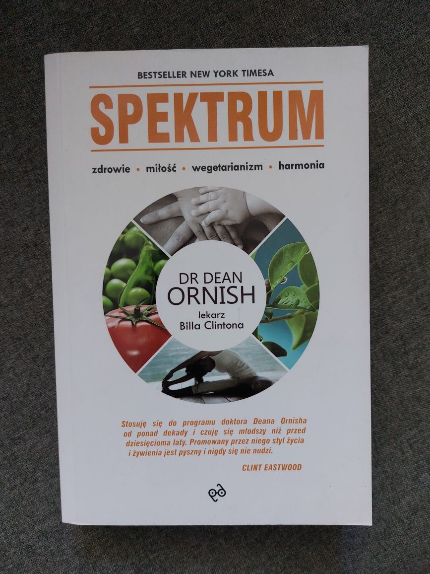 Spektrum dr Dean Ornish książka NOWA