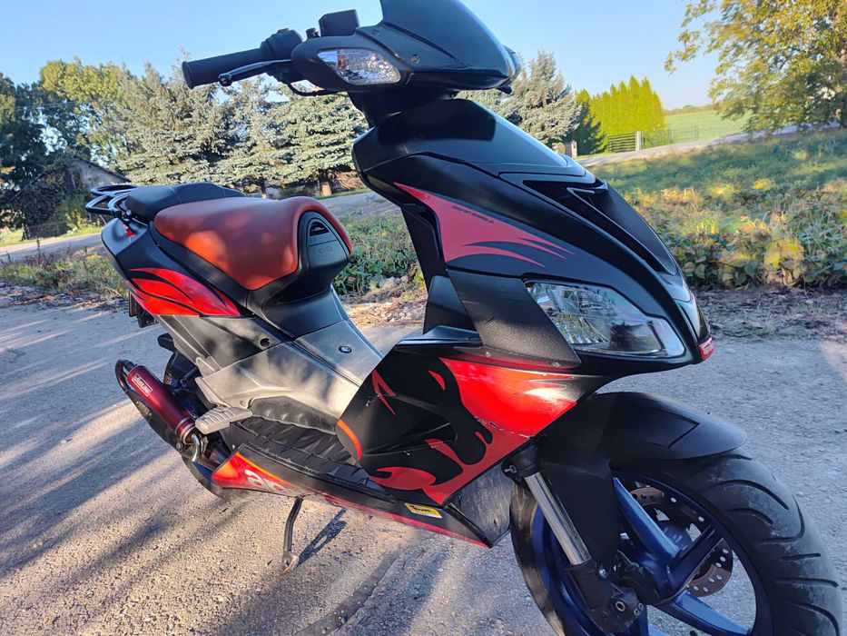 Aprilia sr50(70)ccfactory w idealnym stanie niski przebieg zrywnymocny