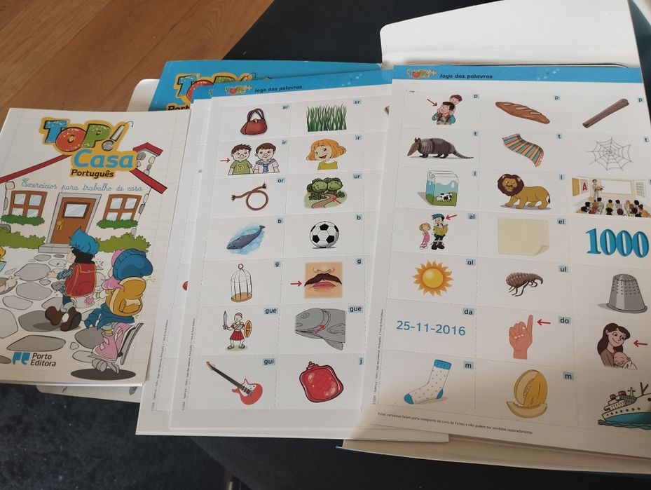 Top 1 Português (livro de fichas) 1°ano