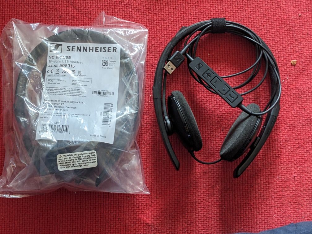 Гарнитура Sennheiser SC-160 USB