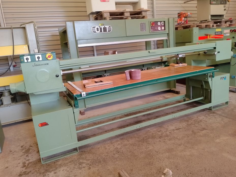 Szlifierka długotaśmowa Johannsen elektryczne podnoszenie