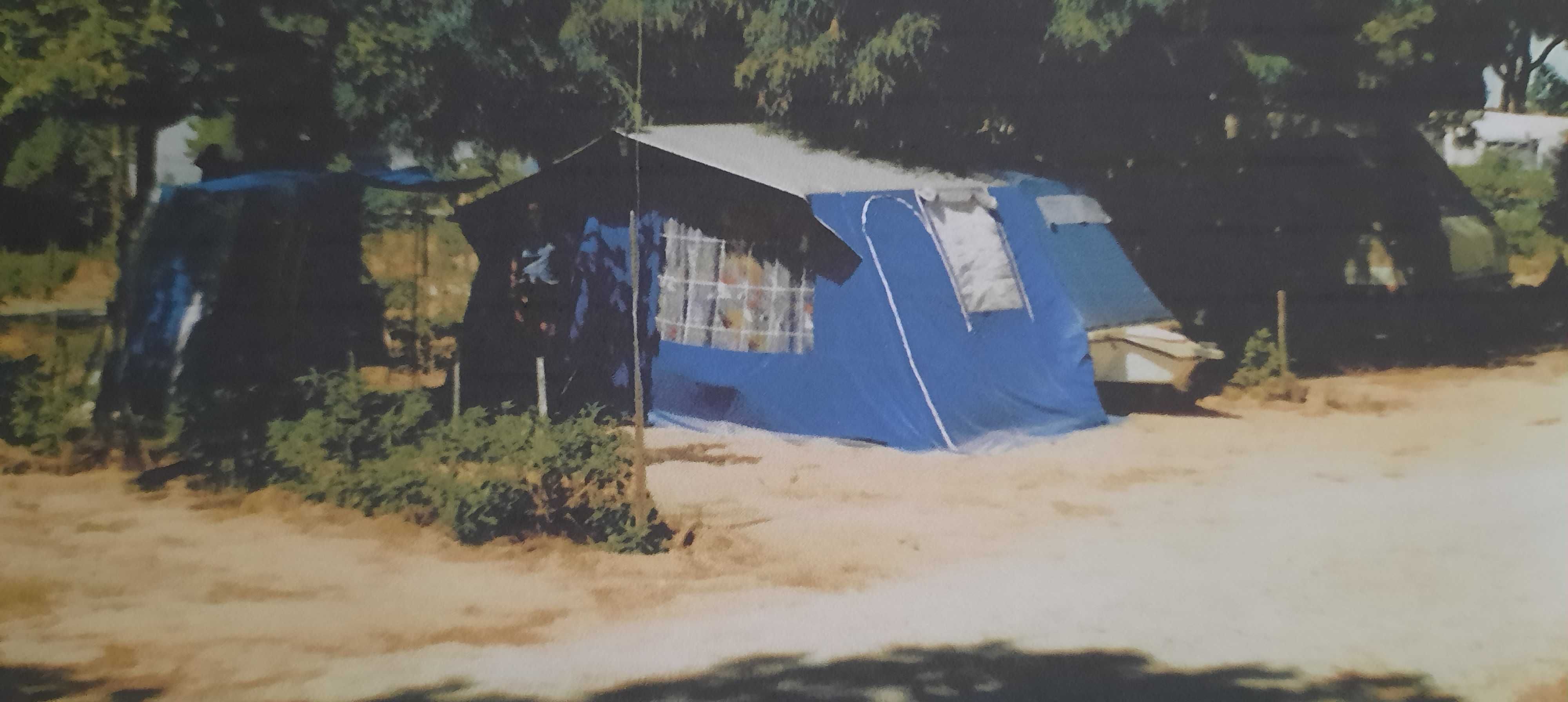 Atrelado tenda prático manuseamento