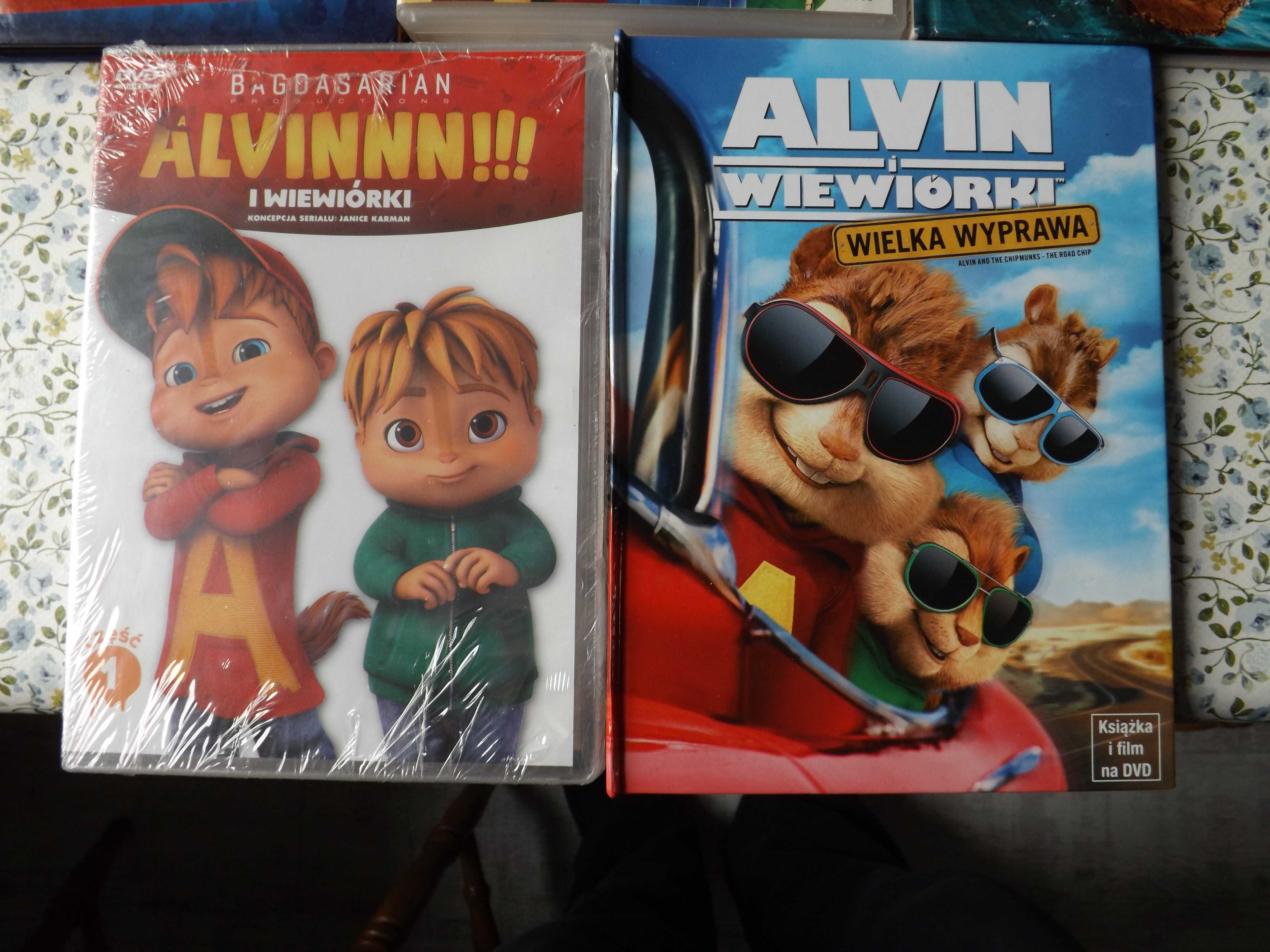Alvin i wiewiórki 1,2,3, Wielka wyprawa, serial dvd
