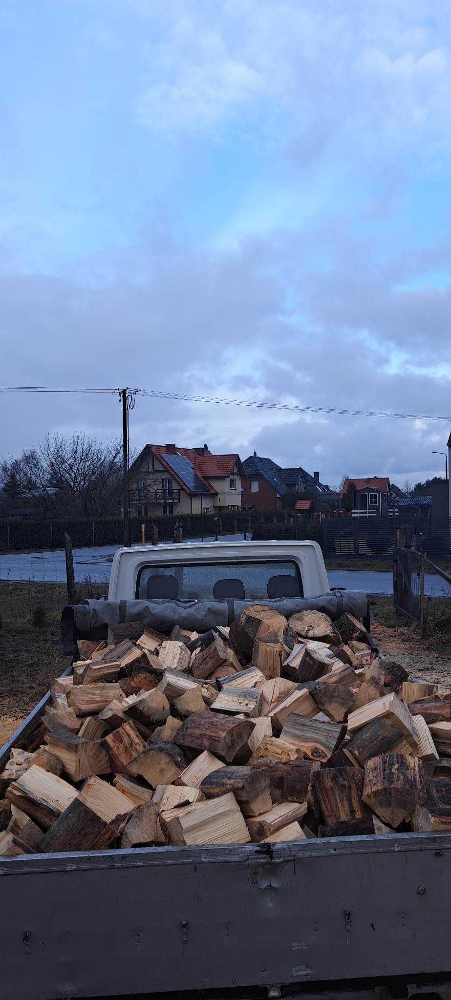 Drewno opałowe Sosna,Brzoza,dąb, Akacja