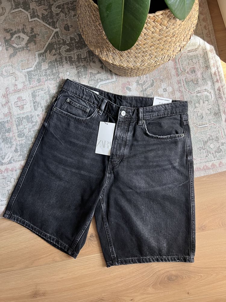 New !Чоловічі  Шорти ZARA Straight Fit