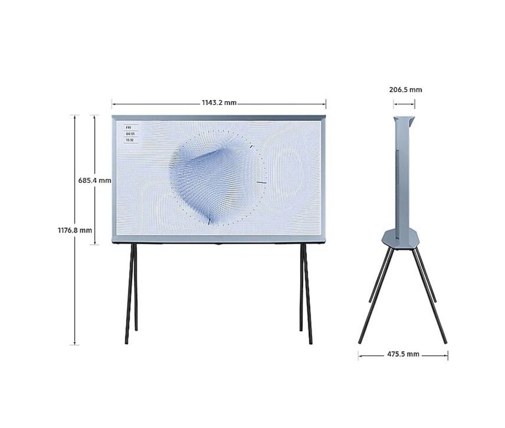 SAMSUNG The Serif QE50LS01BBU 50 cali  z ekspozycji gwarancja 5 lat