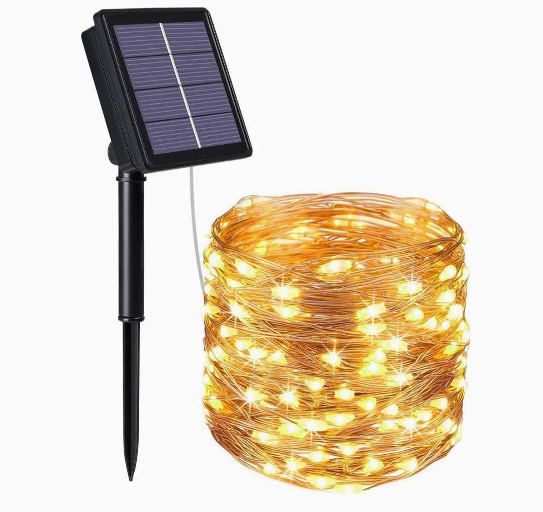 Flintronic lampki solarne drucik LED