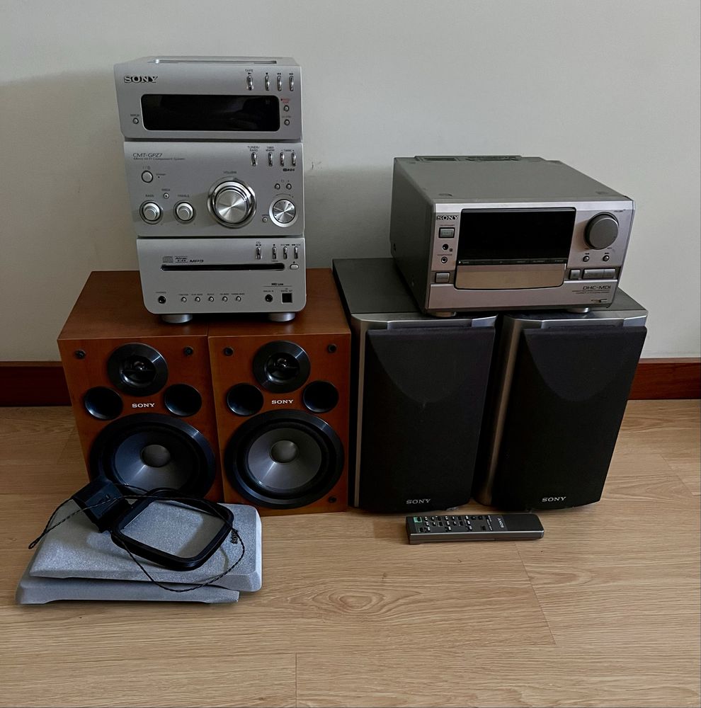 2x aparelhagens Sony - Para peças