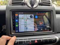 Rádio Smart fortwo 451 android 13 CARPLAY GPS Android auto
