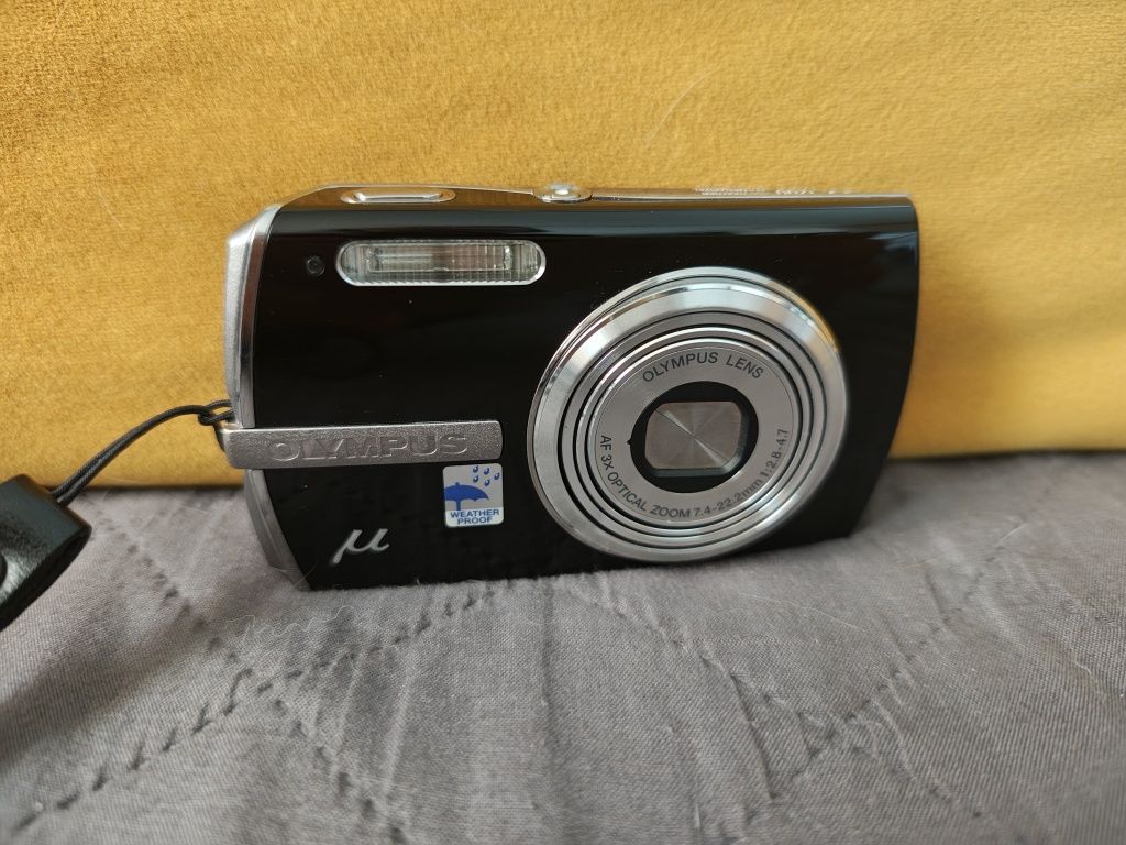 Aparat cyfrowy Olympus Mju 1200 + karta XD picture card 2GB