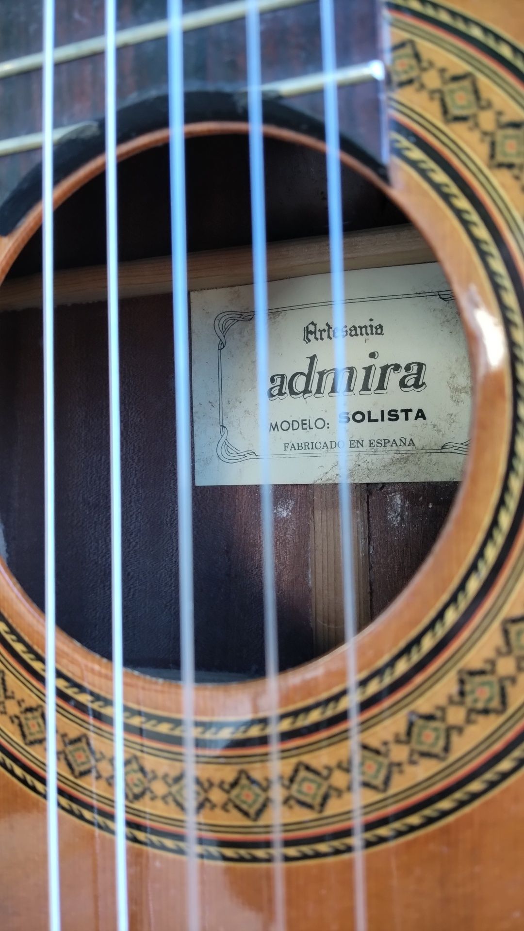 Guitarra Clássica Admira Solista