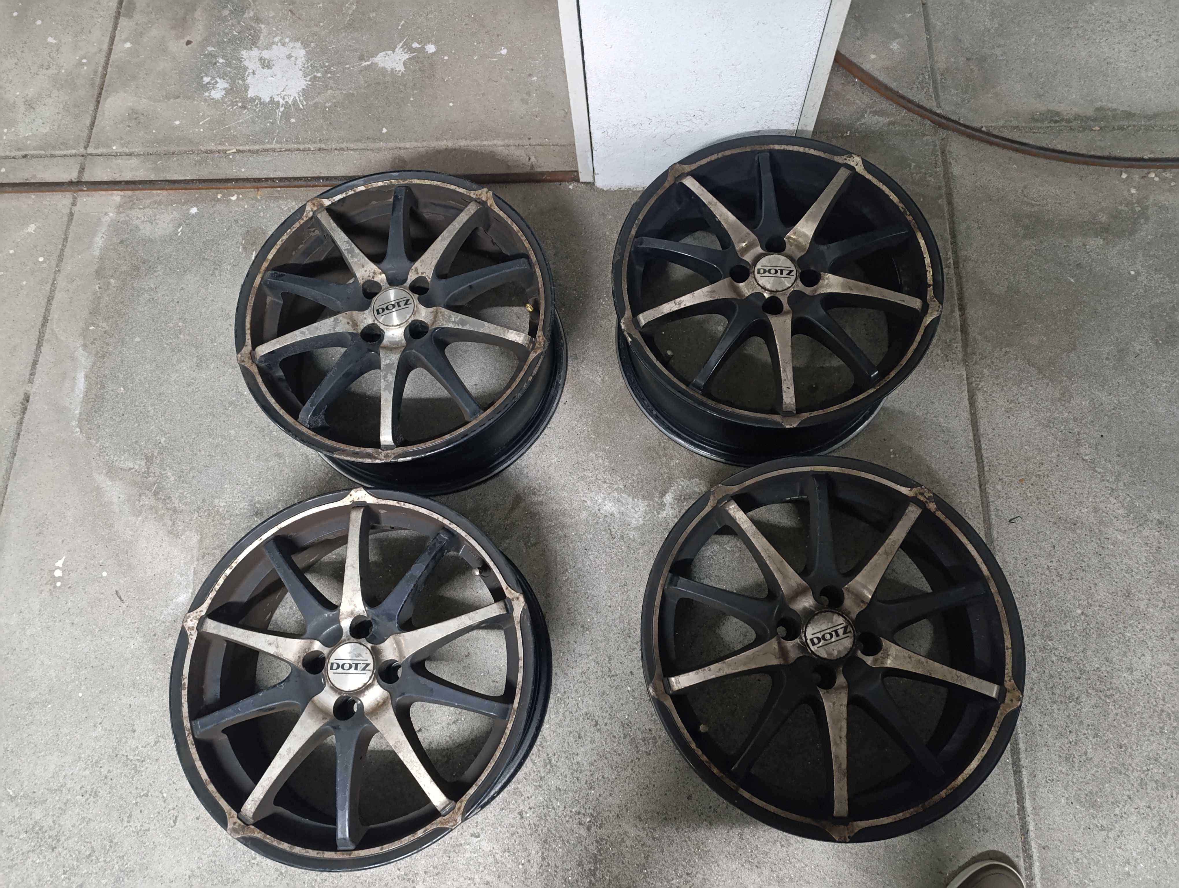4 jantes marca dotz ( jante 17)