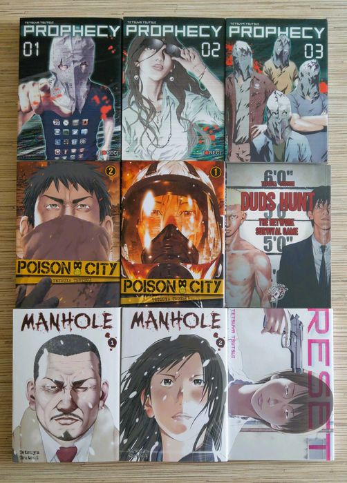 Tsutsui - Prophecy, Manhole, Reset, Poison City, Duds Hunt (zestaw)