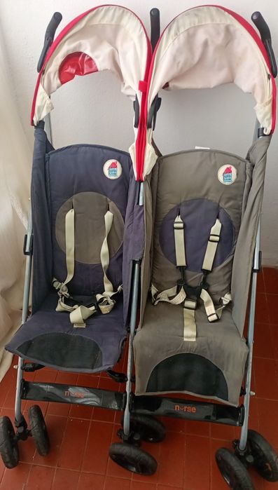 carrinho bebé duplo