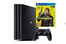 Playstation 4 pro + Cyberpunk 2077, SSD 1TB
