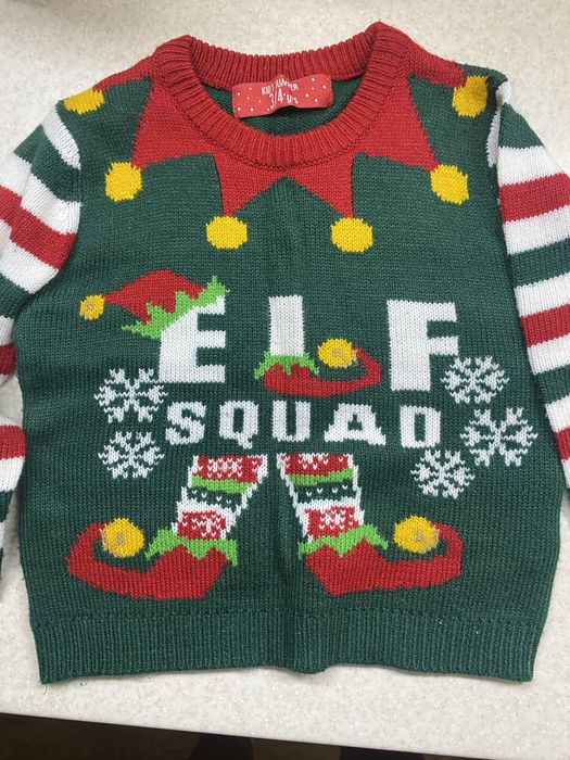 Светр новорічний , новогодний свитр, гольф, фотосессия